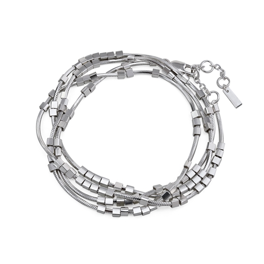 Metropolis Cubes Long Chain Necklace/Bracelet