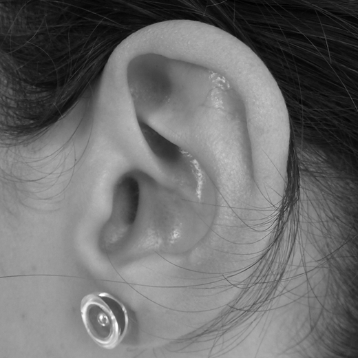 dome stud earrings