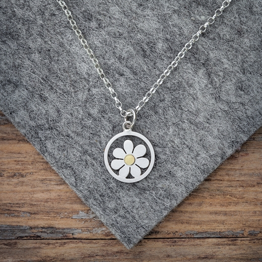 Forget me not pendant 2