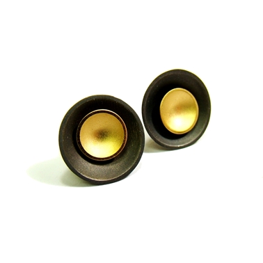 Large Target Studs - Oxi and Gold-Plate