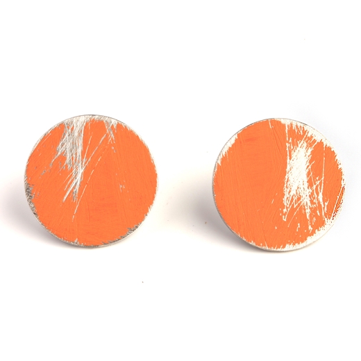 Small Orange Buoy Studs
