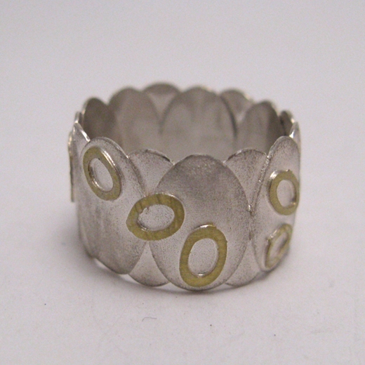 Oval leaves ring (3)