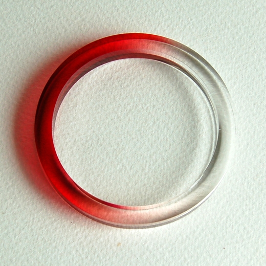 red dipped bangle
