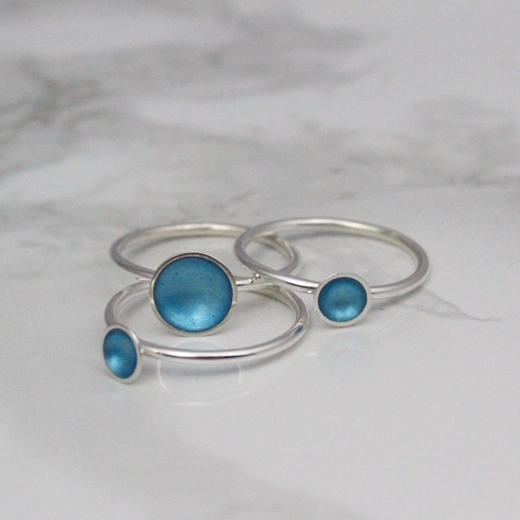 ring Stack - Turquoise