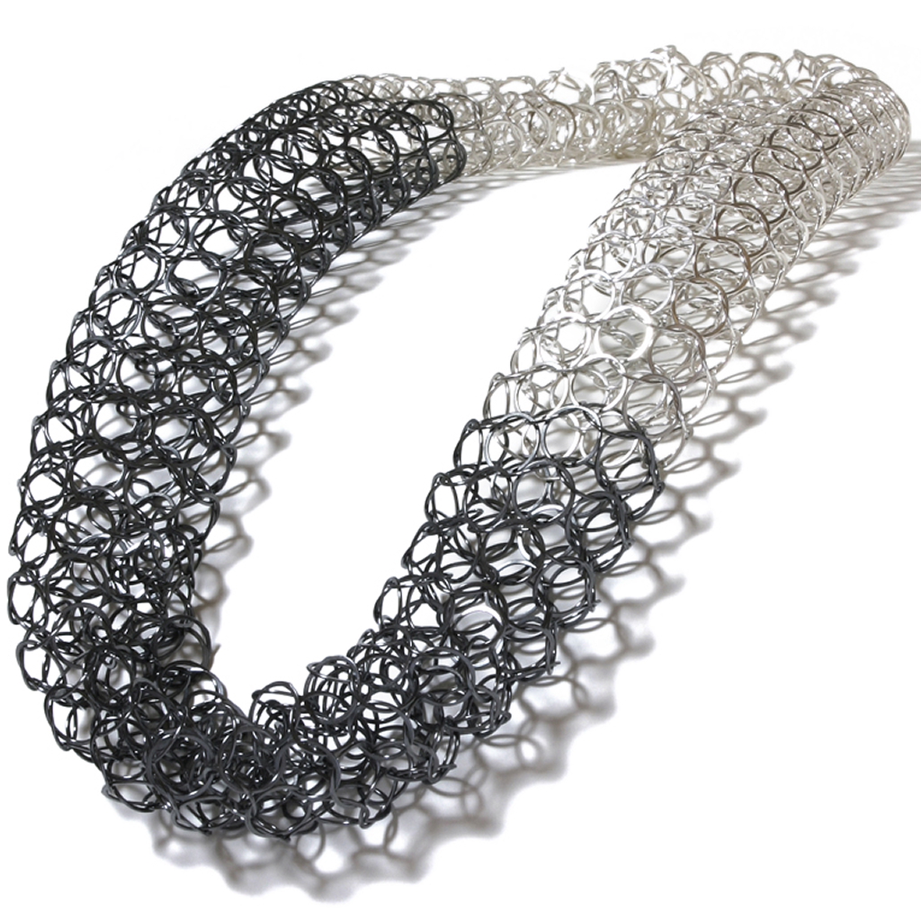Chain tube necklace | Contemporary Necklaces / Pendants by Joanne ...