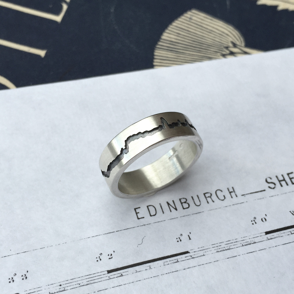 Edinburgh City Skyline Ring | Contemporary Rings by Hannah Louise Lamb ...