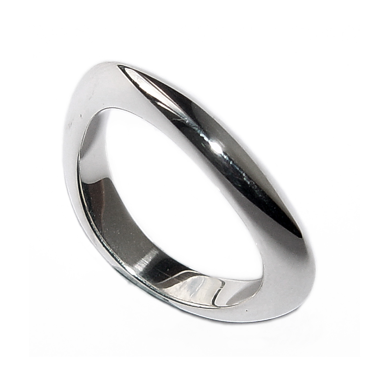 Shell Wedding Band 4mm | Rings by Paul Finch