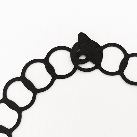 Sigui rubber chain necklace