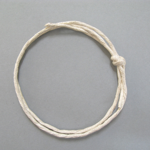 string bangle with single knot