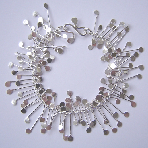 Fiona DeMarco Chaos wire bracelet, polished