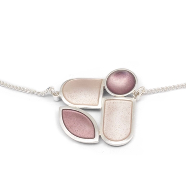 Moda Four Element Necklace - Petal and Pearl