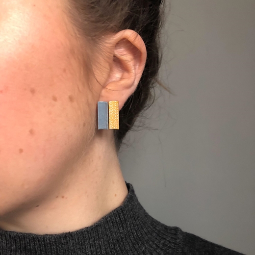 Two Piece Rectangle Studs