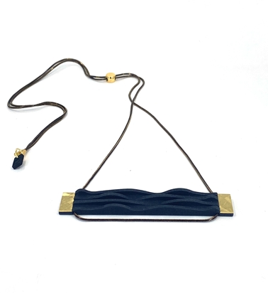 Vibe Wave Linear Fascia Necklace